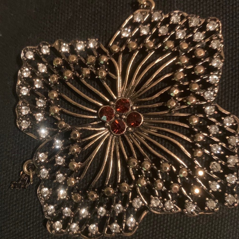 Anthropologie necklace broach